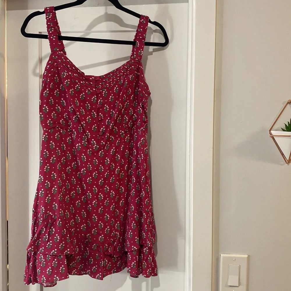 Briny Boutique Pink Floral Dress - Picture 3 of 7